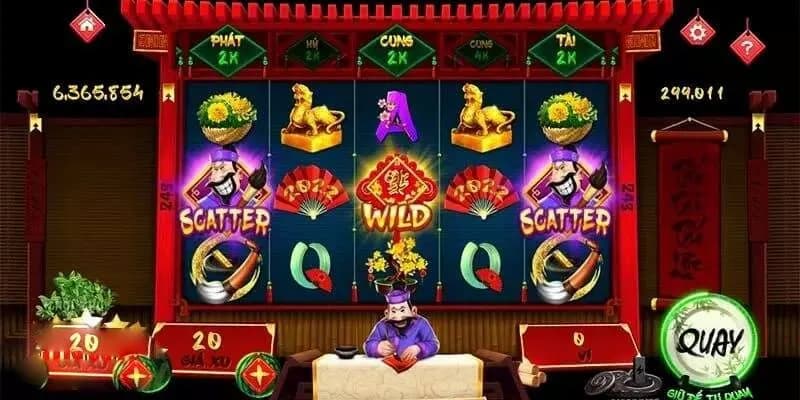 Nổ hũ Ông Đồ BMWBet: Play khai bút liễn vàng kiếm tiền to 3 quay hũ Ông Đồ