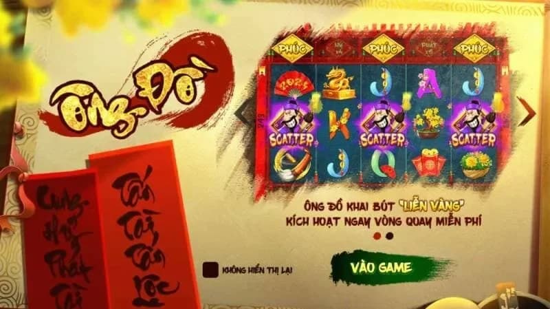 Nổ hũ Ông Đồ BMWBet: Play khai bút liễn vàng kiếm tiền to 2 Nổ hũ Ông Đồ
